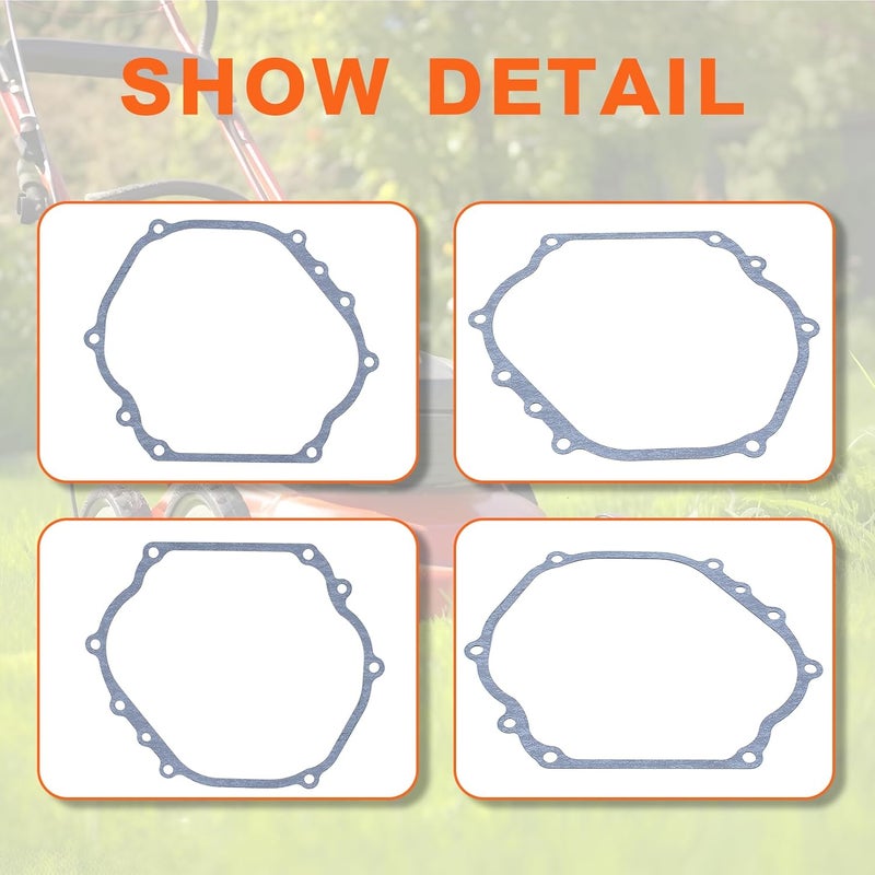 Mtanlo 10Pcs for Honda GX390 13HP GX340 11HP Crankcase Cover Sump Gasket 11381ZE3801, 10Pcs Crankcase Gasket. - Image 5